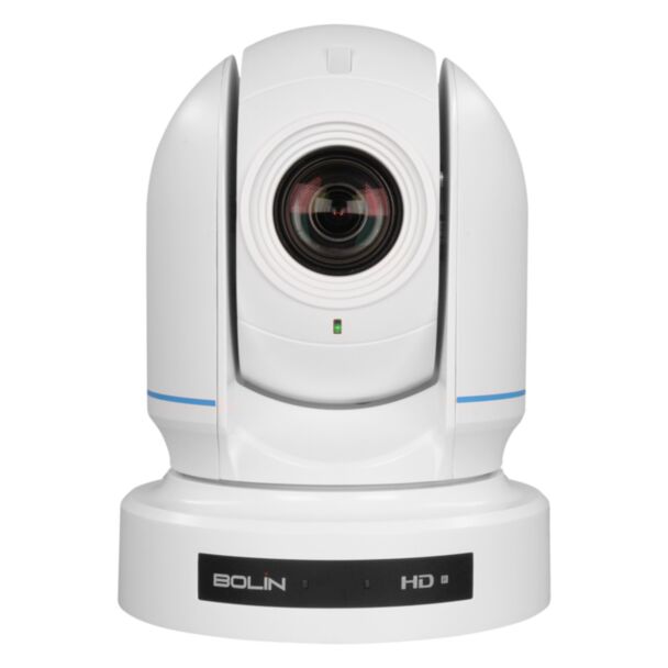 Bolin B7-220W – Telecamera PTZ per interni Full HD, zoom 20x, bianca (linea Bolin Blue)