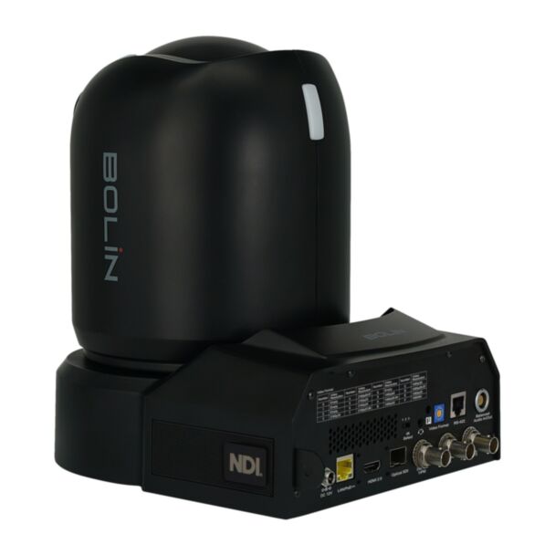 Bolin R9-418N – Telecamera PTZ NDI per interni 4K, zoom 18x, nera