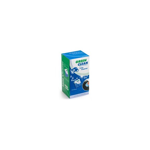 Green Clean Lens Cleaner Obiettivi/Vetro Panni umidi e asciutti per la pulizia dell'apparecchiatura