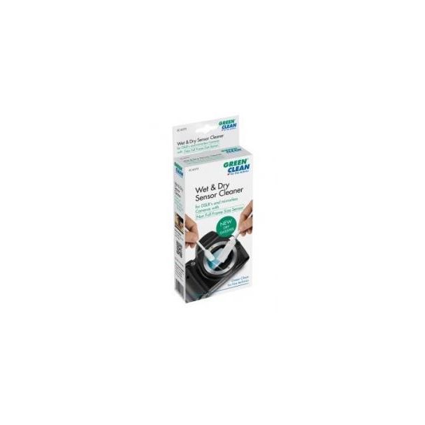 Green Clean Sensor Cleaner Wet Foam & New Dry Sweeper for small size 25 pieces