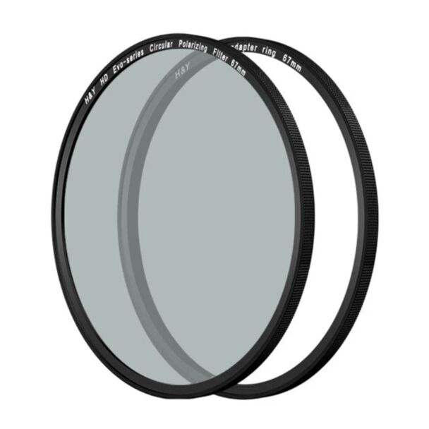 H&Y filtro EVO HD Polarizzatore circolare e adattatore magnetico alluminio anodizzato 67mm