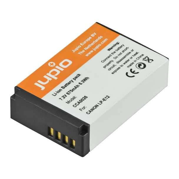 Jupio CCA0026 Batteria per fotocamera/videocamera Ioni di Litio 875 mAh