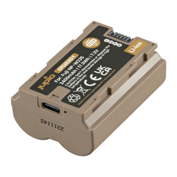 Jupio CFU0301 Batteria per fotocamera/videocamera Ioni di Litio 2400 mAh
