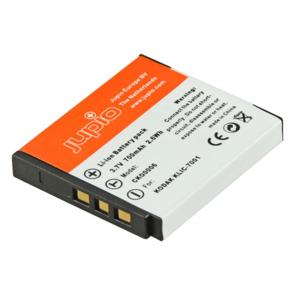 Jupio CKO0006 Batteria per fotocamera/videocamera Ioni di Litio 700 mAh
