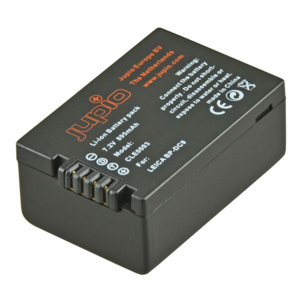 Jupio CLE0003 Batteria per fotocamera/videocamera Ioni di Litio 895 mAh