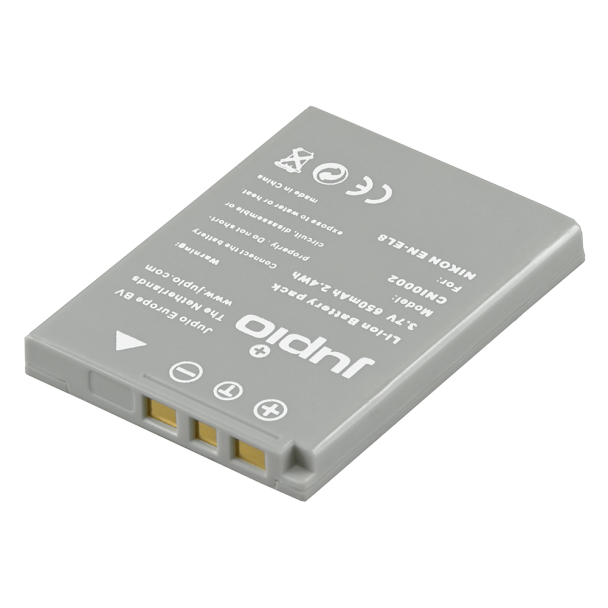 Jupio CNI0002 Batteria per fotocamera/videocamera Ioni di Litio 650 mAh