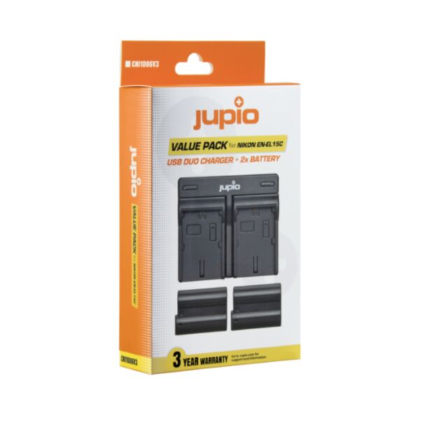 Jupio CNI1006V3 carica batterie Batteria per fotocamera digitale USB