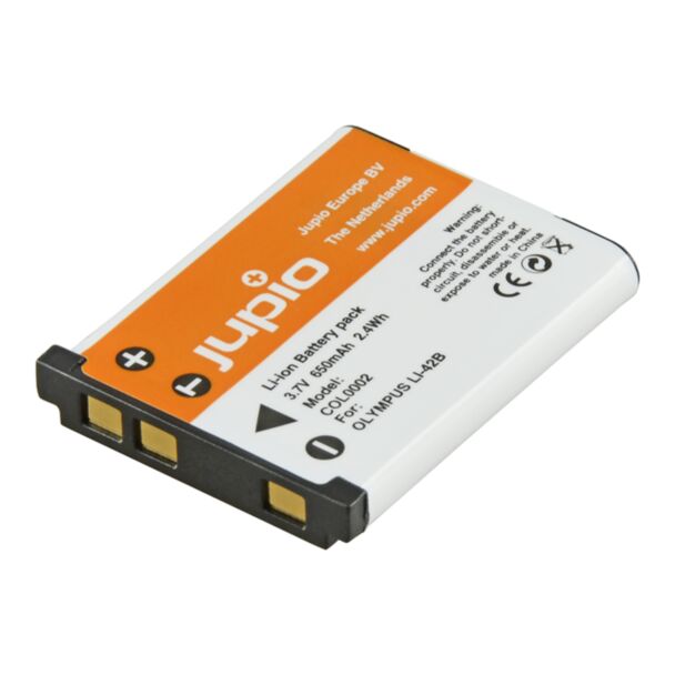 Jupio COL0002 Batteria per fotocamera/videocamera Ioni di Litio 520 mAh