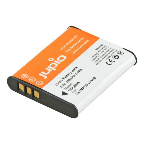 Jupio COL0008 Batteria per fotocamera/videocamera Ioni di Litio 850 mAh