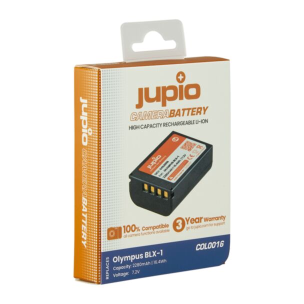 Jupio COL0016 Batteria per fotocamera/videocamera Ioni di Litio 2280 mAh