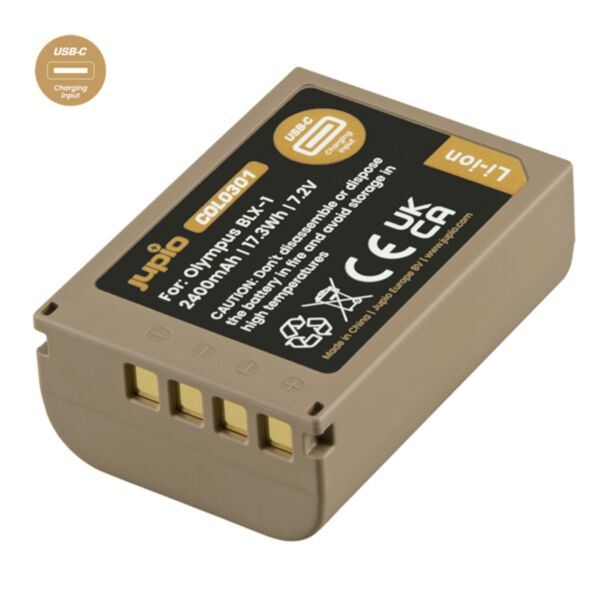 Jupio COL0301 Batteria per fotocamera/videocamera Ioni di Litio 2400 mAh