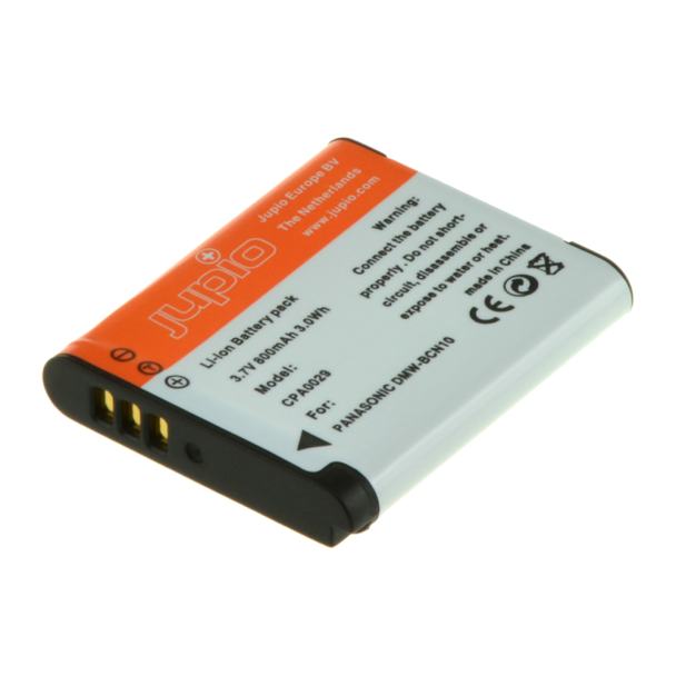 Jupio CPA0029 Batteria per fotocamera/videocamera Ioni di Litio 800 mAh