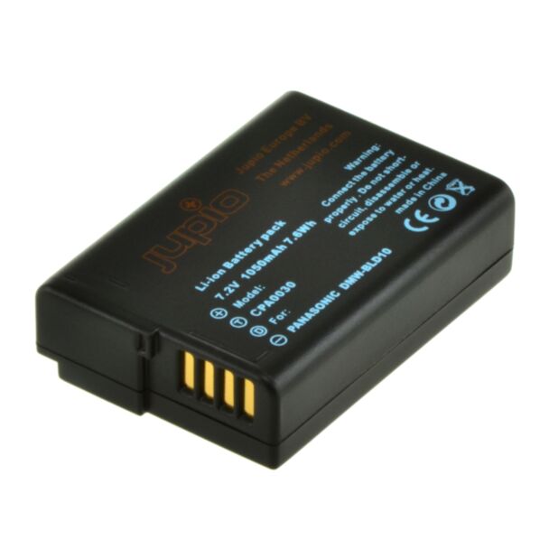 Jupio CPA0030 Batteria per fotocamera/videocamera Ioni di Litio 1050 mAh