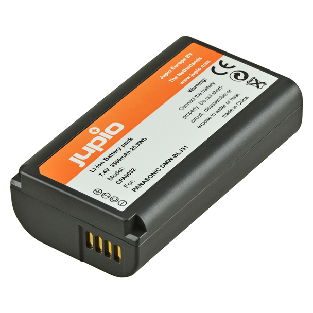 Jupio CPA0032 Batteria per fotocamera/videocamera Ioni di Litio 3500 mAh