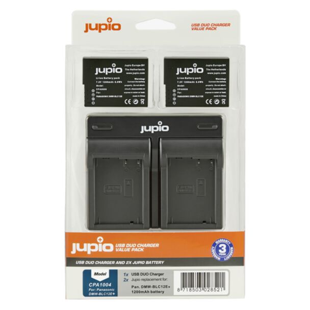 Jupio CPA1004 Batteria per fotocamera/videocamera