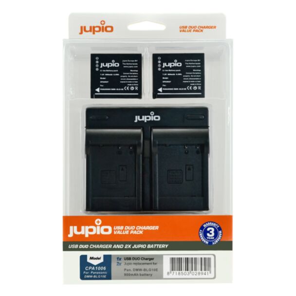 Jupio CPA1006 Batteria per fotocamera/videocamera