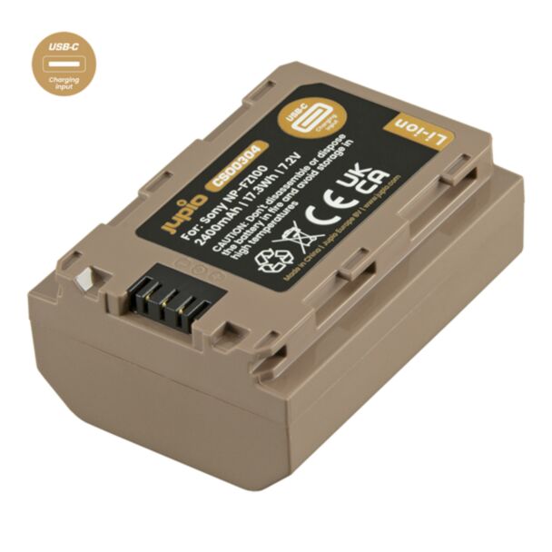 Jupio CSO0304 Batteria per fotocamera/videocamera Ioni di Litio 2400 mAh