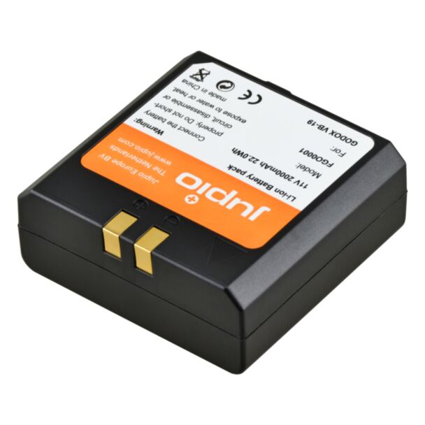 Jupio FGO0001 batteria per luci di studio Ioni di Litio Batteria interna 2 Ah 11 V Nero 1 pz Godox