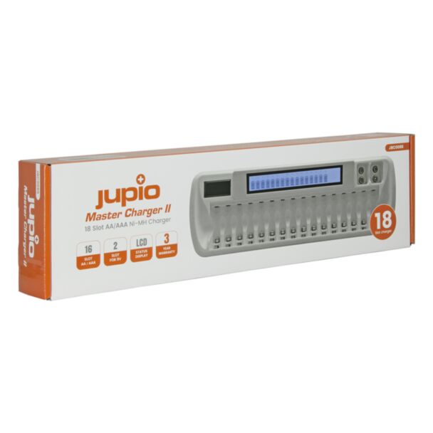 Jupio Master Charger II carica batterie Batteria per uso domestico