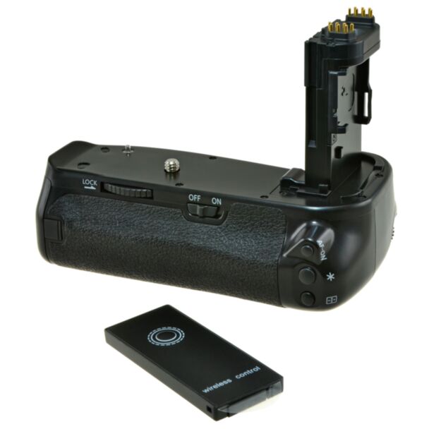 Jupio JBG-C015 astuccio per fotocamera digitale a batteria Impugnatura per la batteria della macchina fotografica digitale Nero