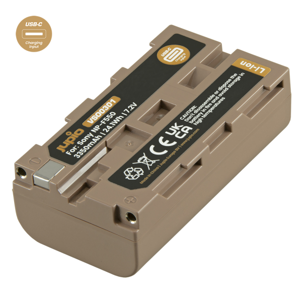 Jupio VSO0301 Batteria per fotocamera/videocamera Ioni di Litio 3350 mAh