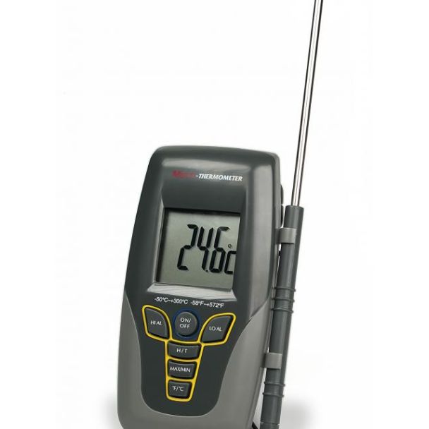 Kaiser Digital Thermometer Switchable from C to F with 1x1.5V G13 Batteries