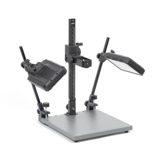 Kaiser Set Image Capturing R2 CP 24D. Supporto per Copy Stand RS 2 CP (pieghevole) con unità di illuminazione LED PL 24D