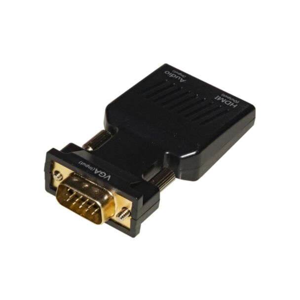 Link LKADAT129 adapter PC VGA audio 3.5 mm stereo TV or video HDMI