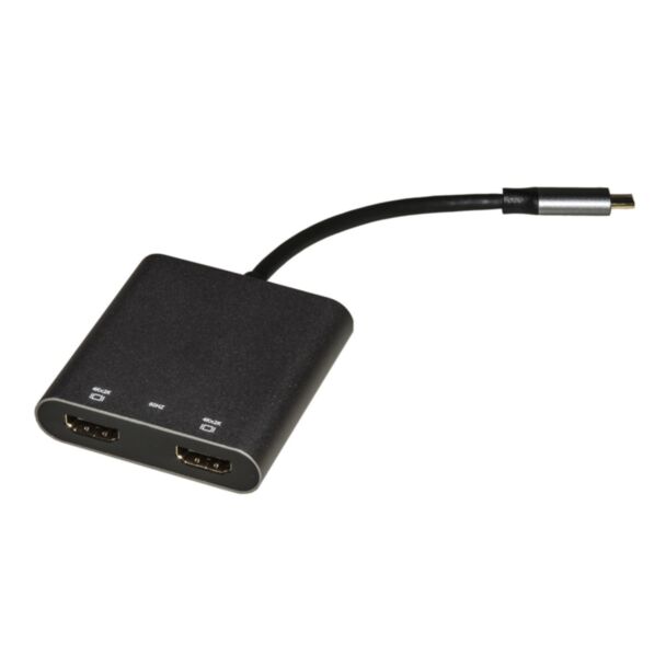 Link LKADAT135 USB-C adapter male - 2 ports HDMI female for DUE video or TV
