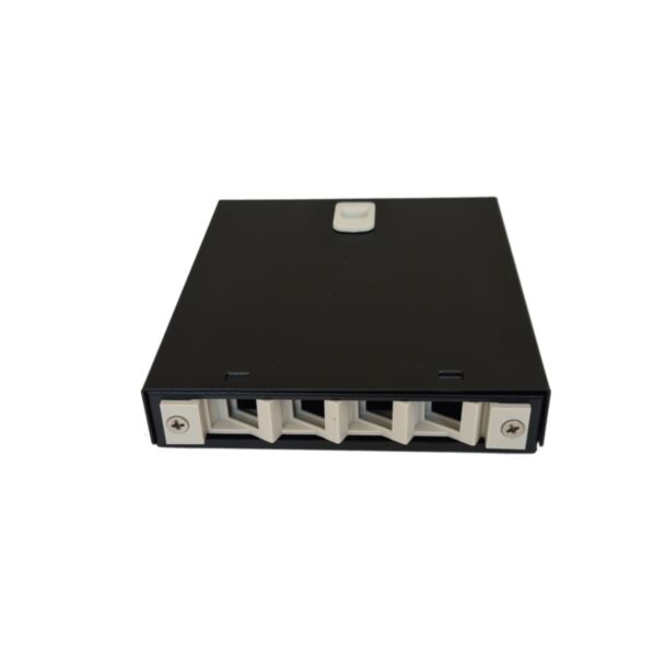Link LKBOXFT4M box 4 ports for connectors fibre optic SC simplex or LC duplex for applications FTTH metal