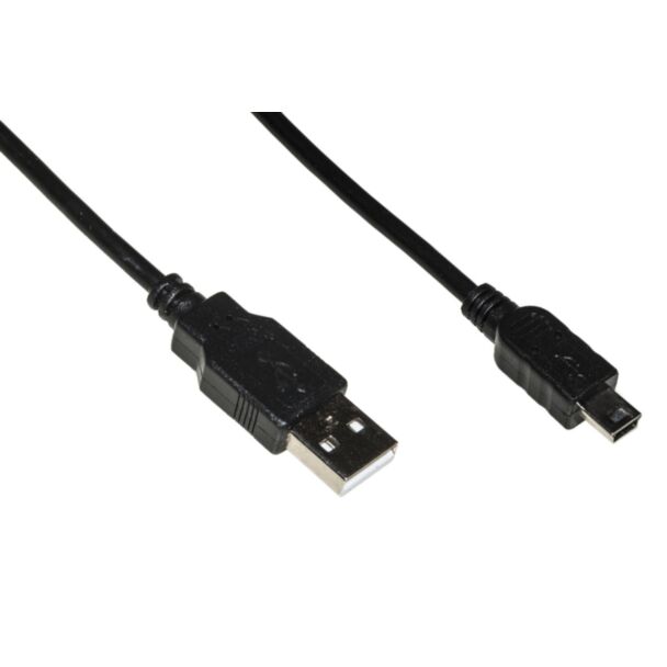 Link LKCUSBM1 USB cable 2.0 mini B 5 pin for charging or transmission data in copper 1 m