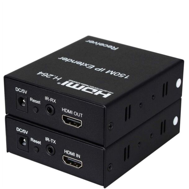 Link LKEXT167V2 extender HDMI via cable CAT5E/6 up to 150 m connection in network via IP