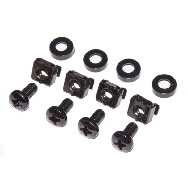 Link LKKIT50VN kit 50 screws, nuts and washers for installations on rack cabinets 19", black
