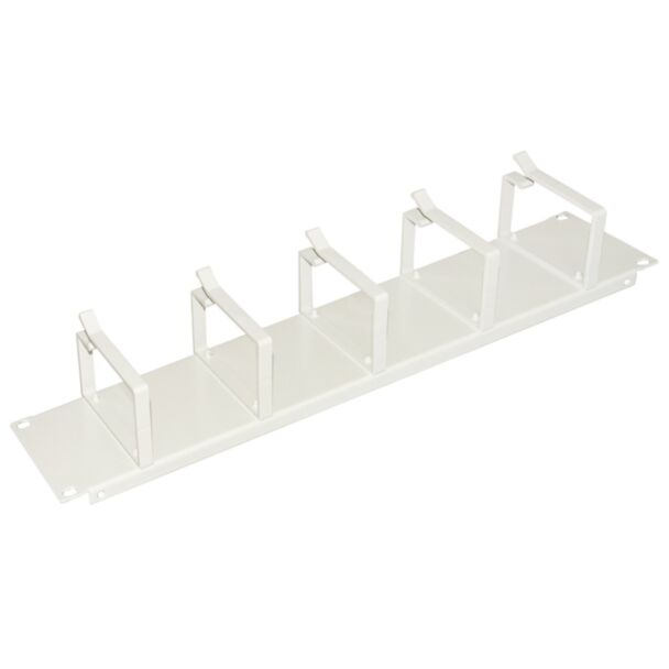 Link LKORG2U cable management bar for cabinets 19" 2U 5 rings metal, grey