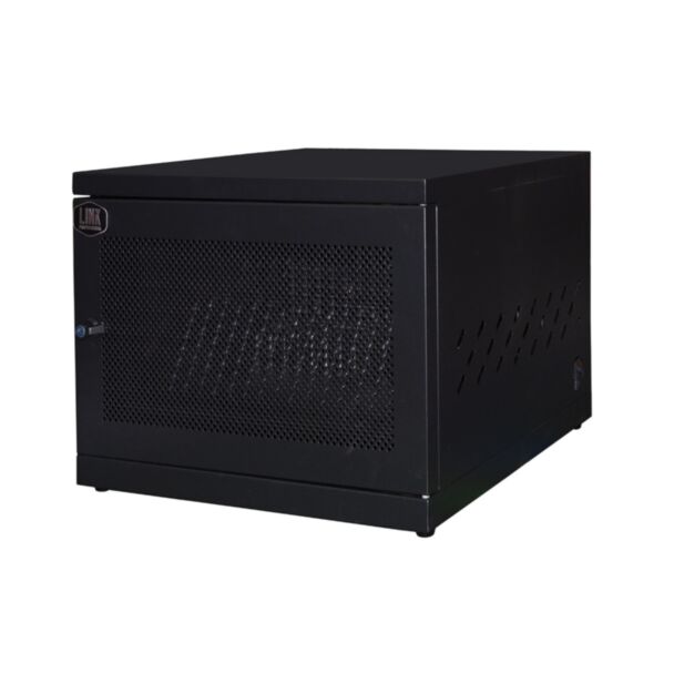 Link LKSCA163 armadio alloggiamento 16 notebook o tablet colore nero con 2 multiprese con 16 porte USB 5 volt 3,4a e 1 multipresa 8 porte universali