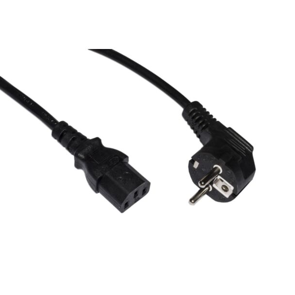 Link LKSK18 power cable 1.80 m Schuko plug 90° 250 V outlet IEC VDE