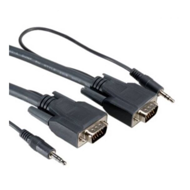 Link LP1104 cable combo VGA 15 pin audio, male/male, 3 m