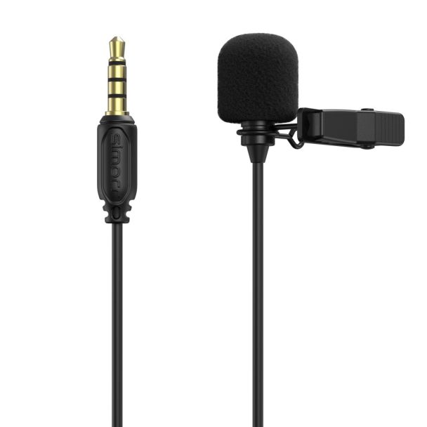 SmallRig Wave L1 Microfono Lavalier 3.5mm 3388B (Nero)
