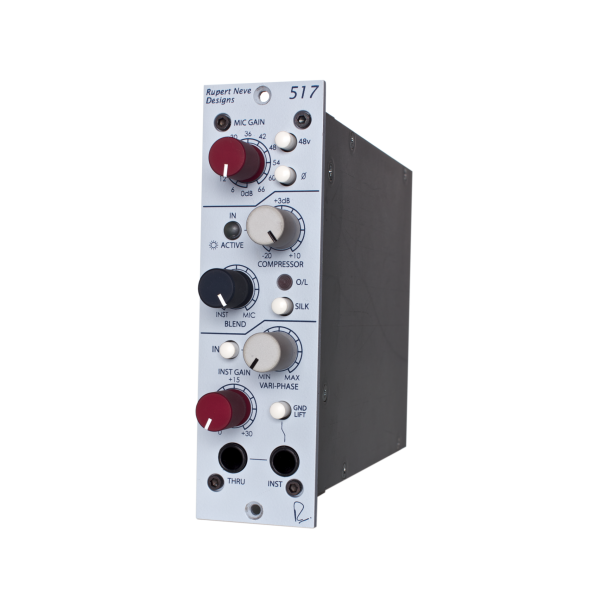 Rupert Neve Designs 517 Mic Pre/DI/Compressore con Variphase