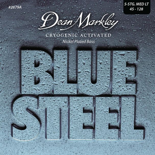 Dean Markley Corde Basso El Blue Steel 5 corde M Light 45-128