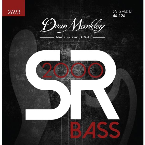 Dean Markley Corde Basso El SR 2000 5 corde M Light 46-125