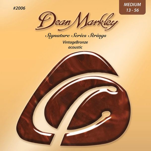 Dean Markley Corde Acustica Vintage Bronze Medium 13-56