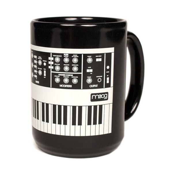Moog Music Minimug (coffee mug) Nera