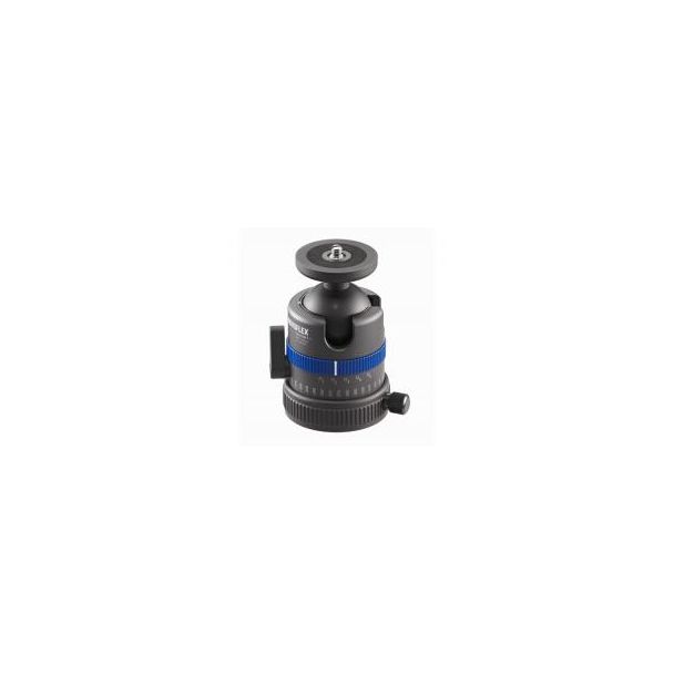 Novoflex CB3 II testa per treppiede Nero, Blu Metallo 1/4, 3/8" Palla (forma)