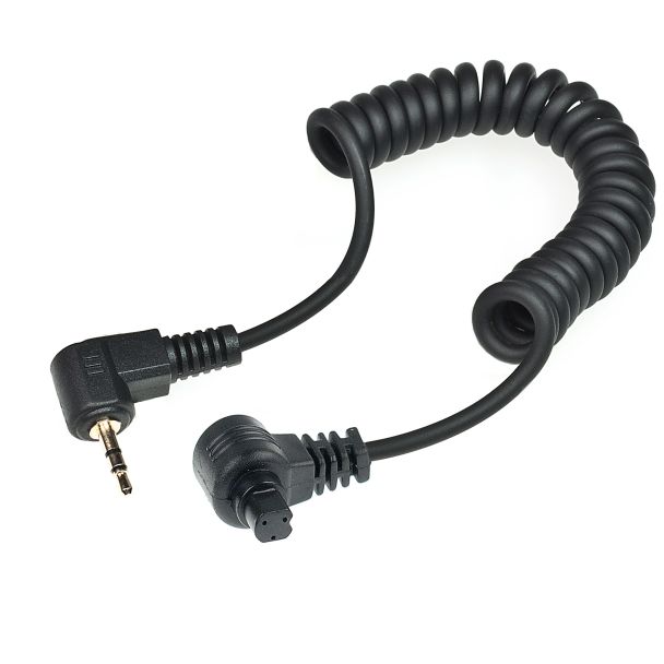 Novoflex electric shutter cable for Canon cameras with N3 port for CASTEL-MICRO electronic hot shoe