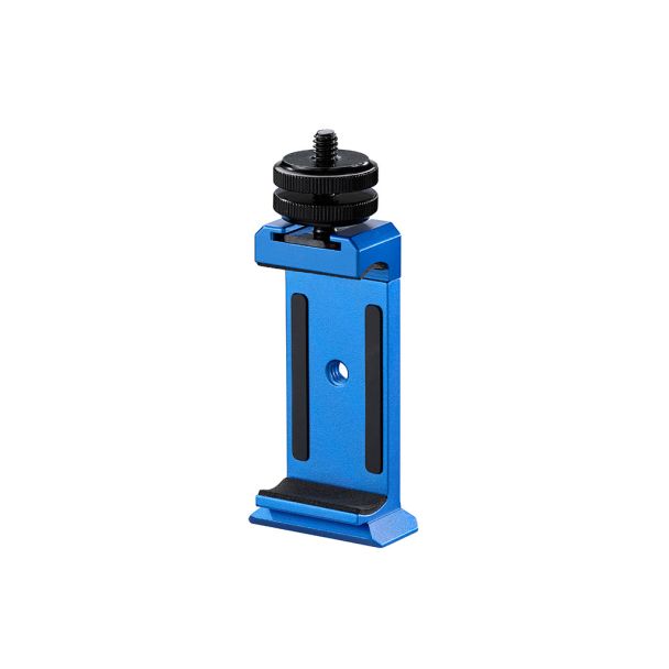 Novoflex Morsetto per smartphone con filettatura universale 1/4'-20 Dimensioni: L=10cm, W=2,5cm, H=2,5cm Peso: 0,089