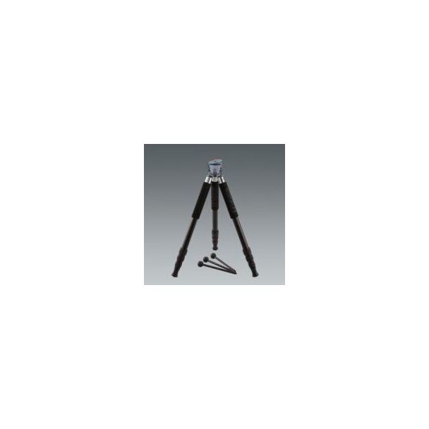 Novoflex TrioBalance Tripod Base with Level + 4 Section Aluminum Legs + 3 Mini Interchangeable Legs + Bag