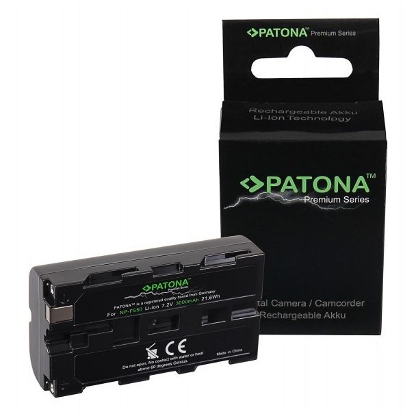 PATONA Premium batteria per Sony NP-F550 F330 F530 F750 F930 F920 F550