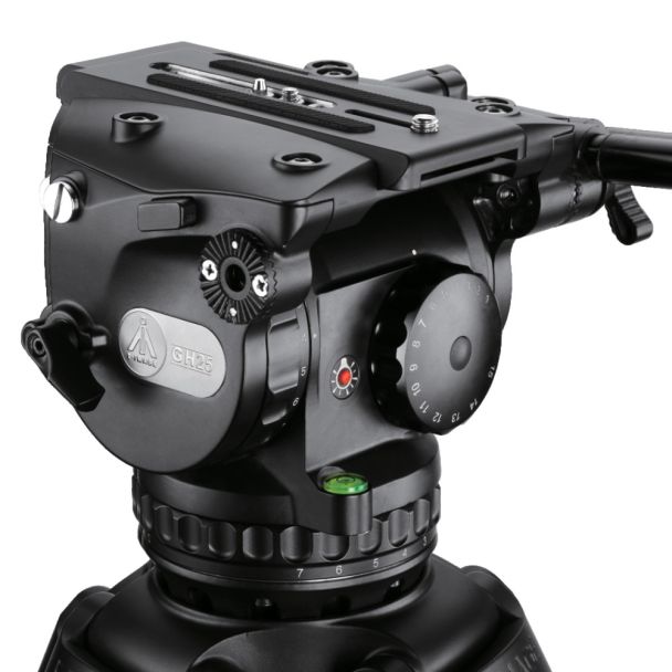 Ikan International GH25 GH25 100mm Pro Fluid Video Head 55 lbs max for Pedestals (E-Image)