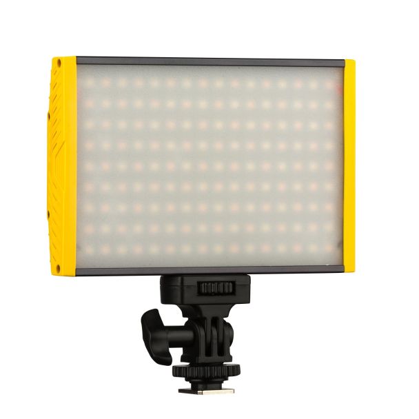 Ikan International OYB120 Onyx 120 Bi-Color Aluminum On-Camera Light with battery and charger